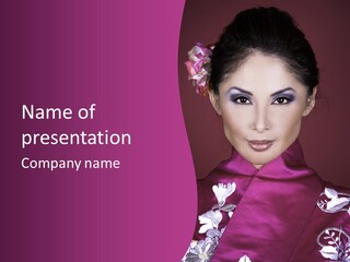 Oriental Massage PowerPoint Template