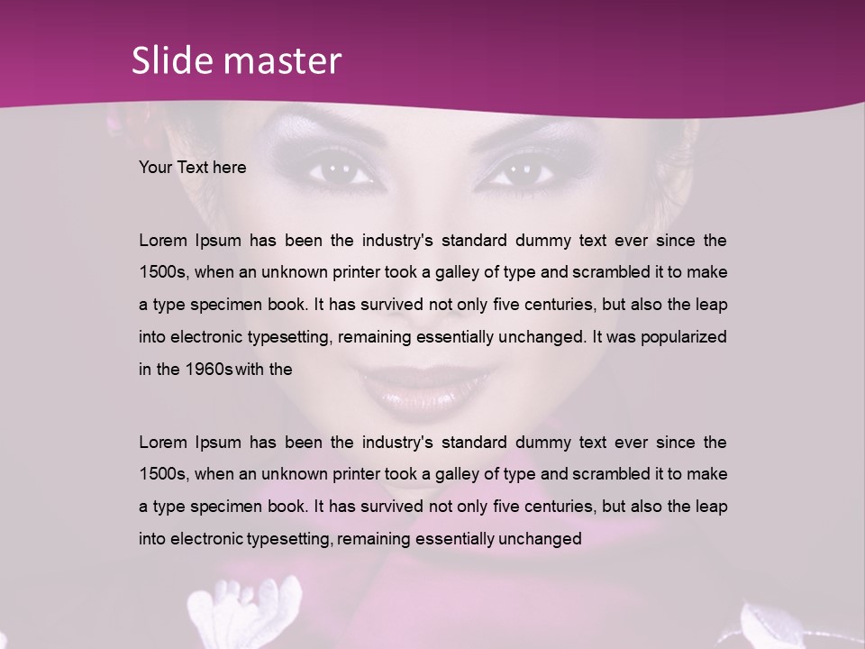 Oriental Massage PowerPoint Template
