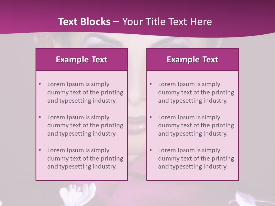 Oriental Massage PowerPoint Template