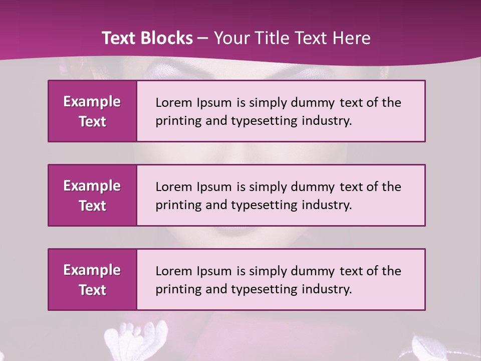 Oriental Massage PowerPoint Template