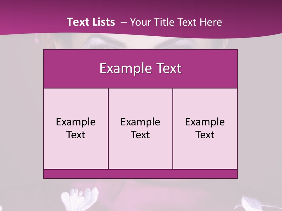 Oriental Massage PowerPoint Template