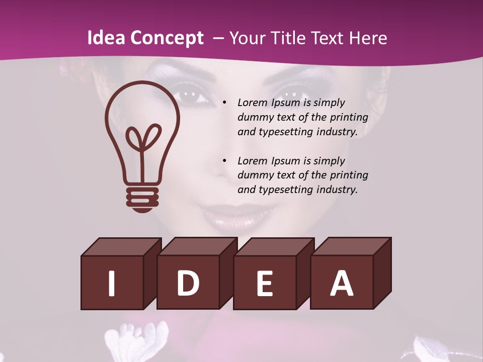 Oriental Massage PowerPoint Template