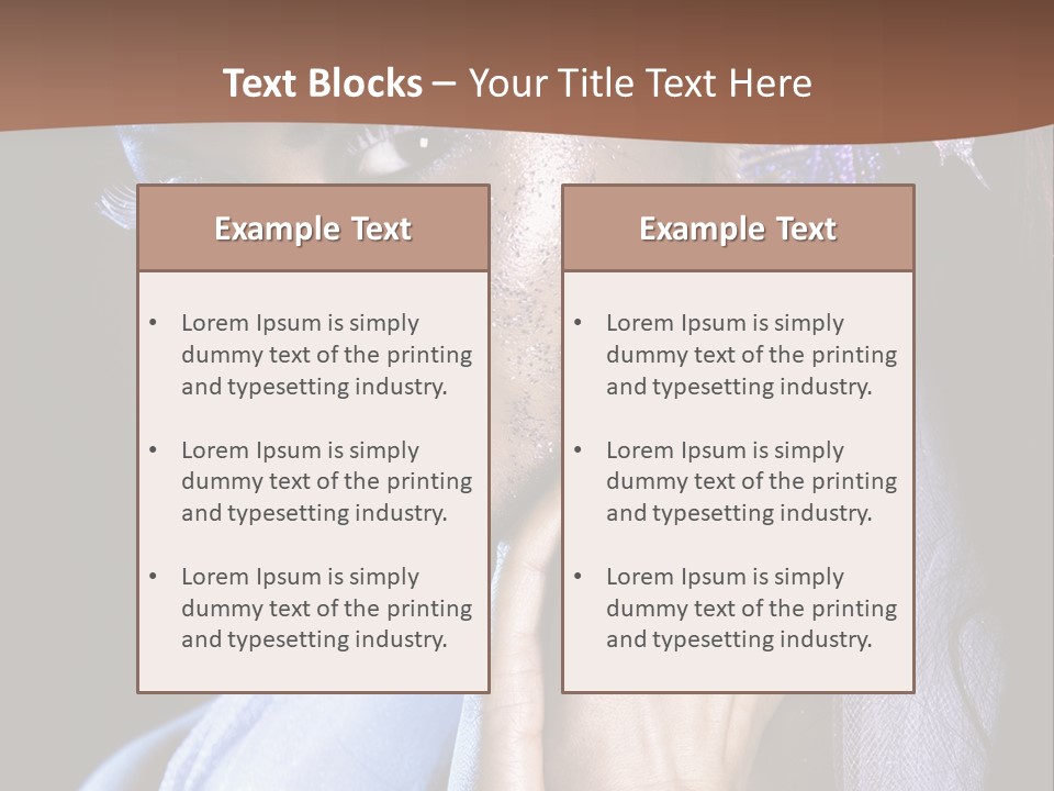 Christmas Theme Photoshoot PowerPoint Template