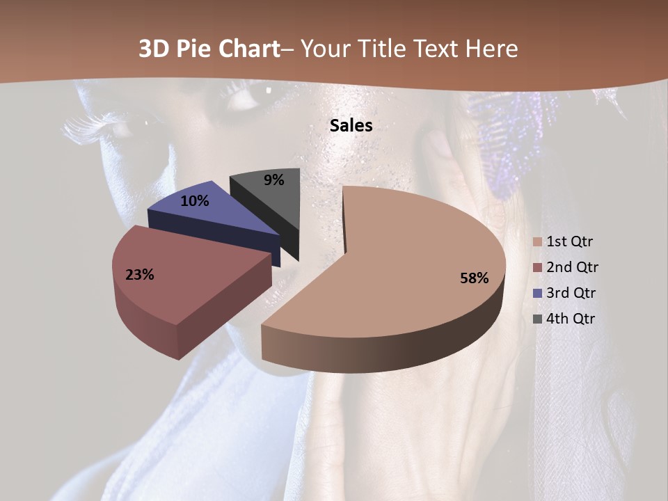Christmas Theme Photoshoot PowerPoint Template