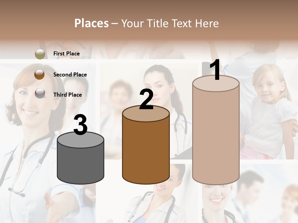 Consultant Service Smiling PowerPoint Template