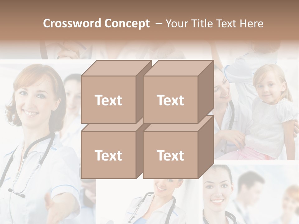 Consultant Service Smiling PowerPoint Template