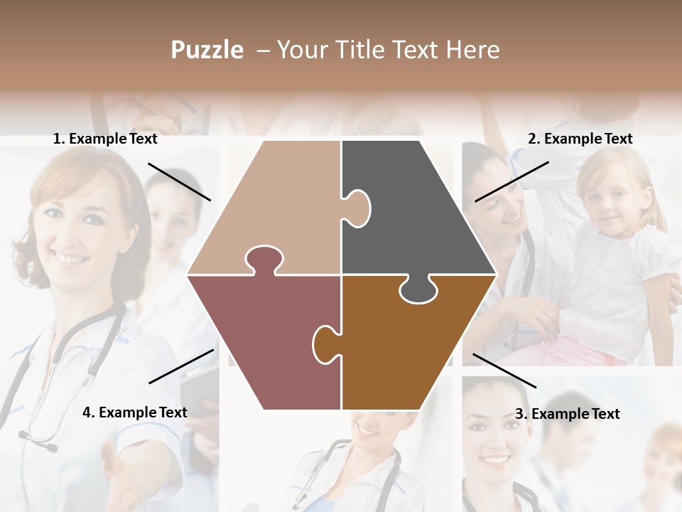 Consultant Service Smiling PowerPoint Template