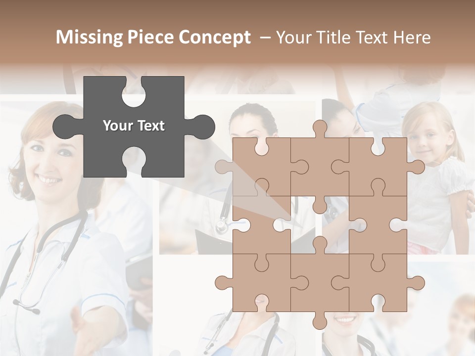 Consultant Service Smiling PowerPoint Template