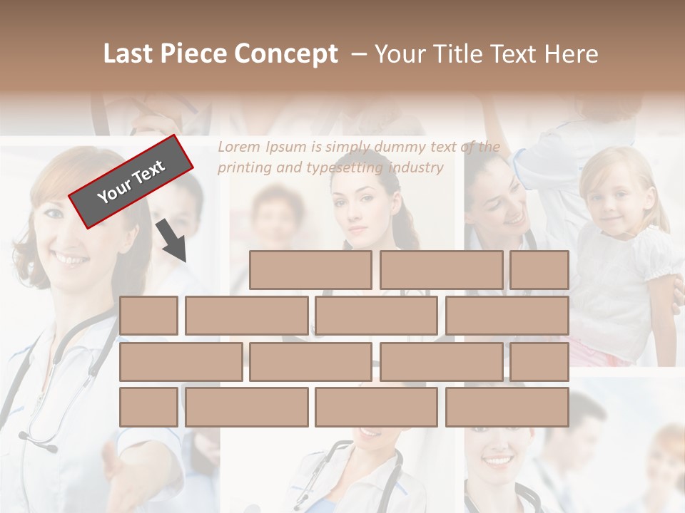 Consultant Service Smiling PowerPoint Template