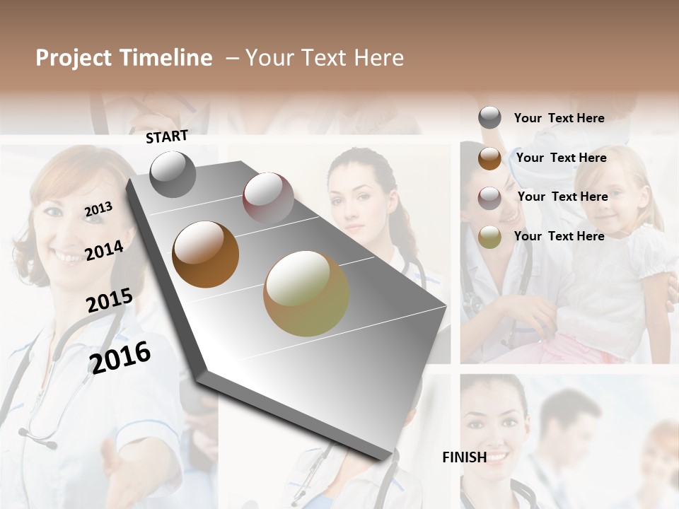 Consultant Service Smiling PowerPoint Template