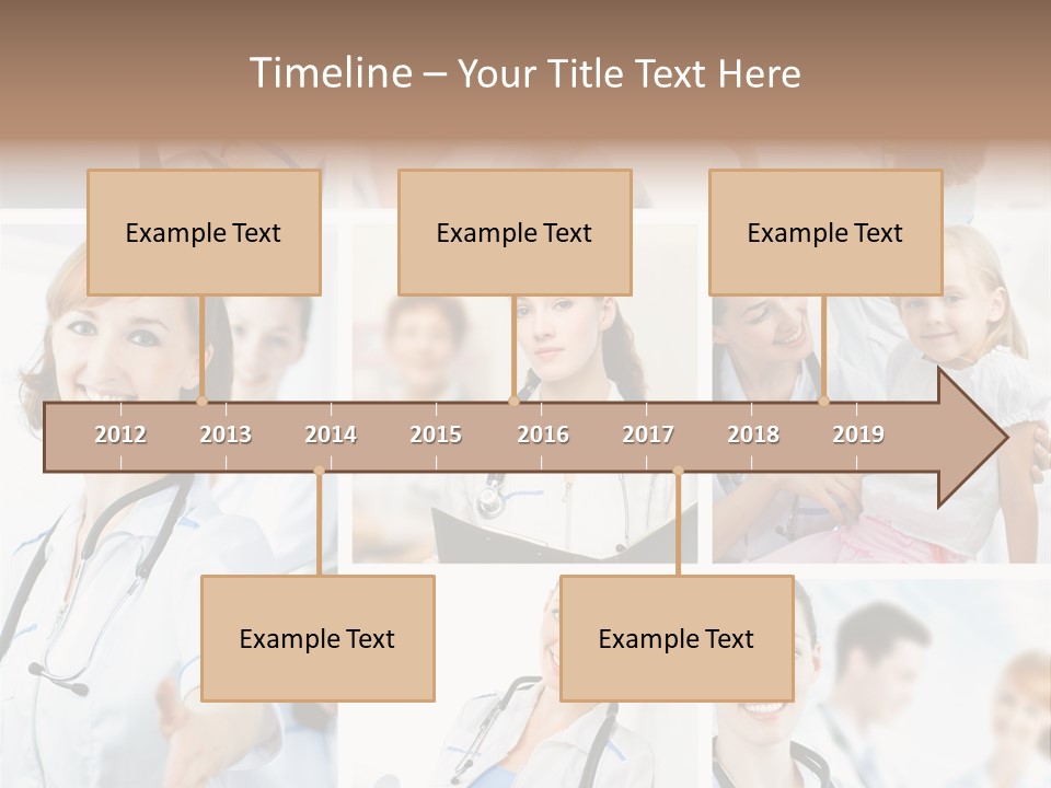 Consultant Service Smiling PowerPoint Template