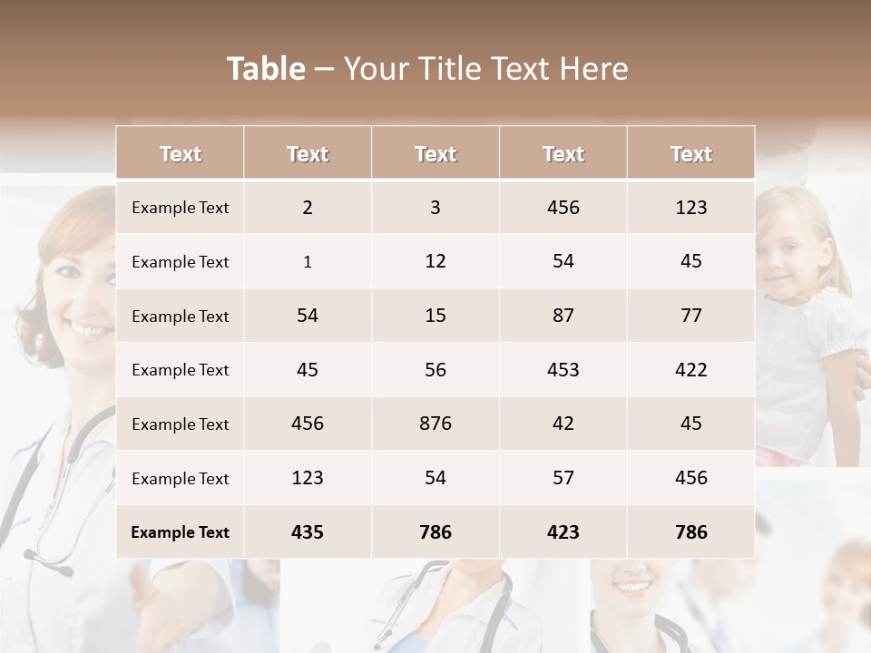 Consultant Service Smiling PowerPoint Template