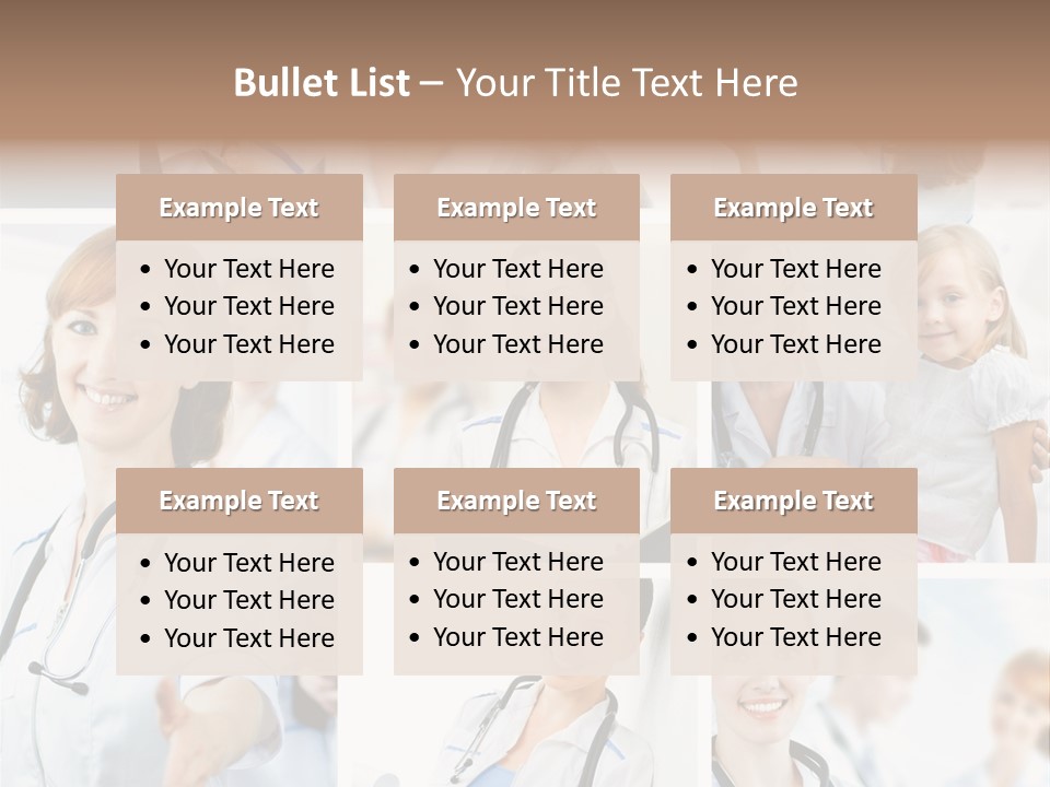 Consultant Service Smiling PowerPoint Template