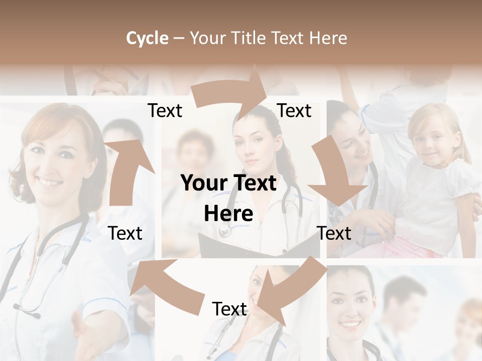 Consultant Service Smiling PowerPoint Template