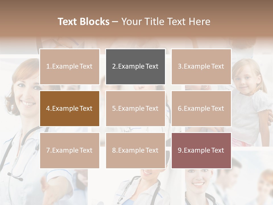 Consultant Service Smiling PowerPoint Template