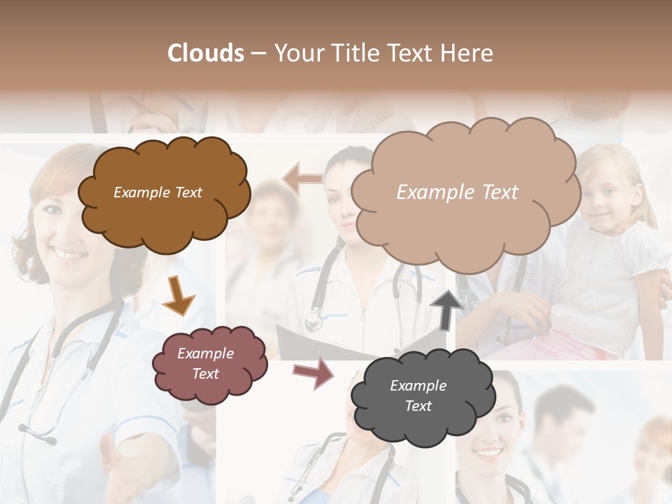 Consultant Service Smiling PowerPoint Template