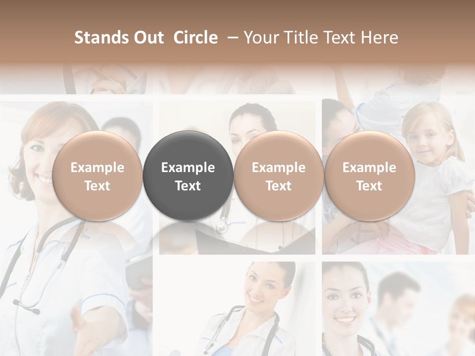 Consultant Service Smiling PowerPoint Template