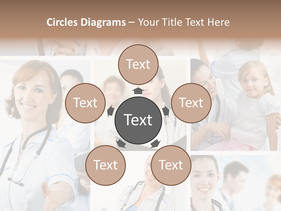 Consultant Service Smiling PowerPoint Template