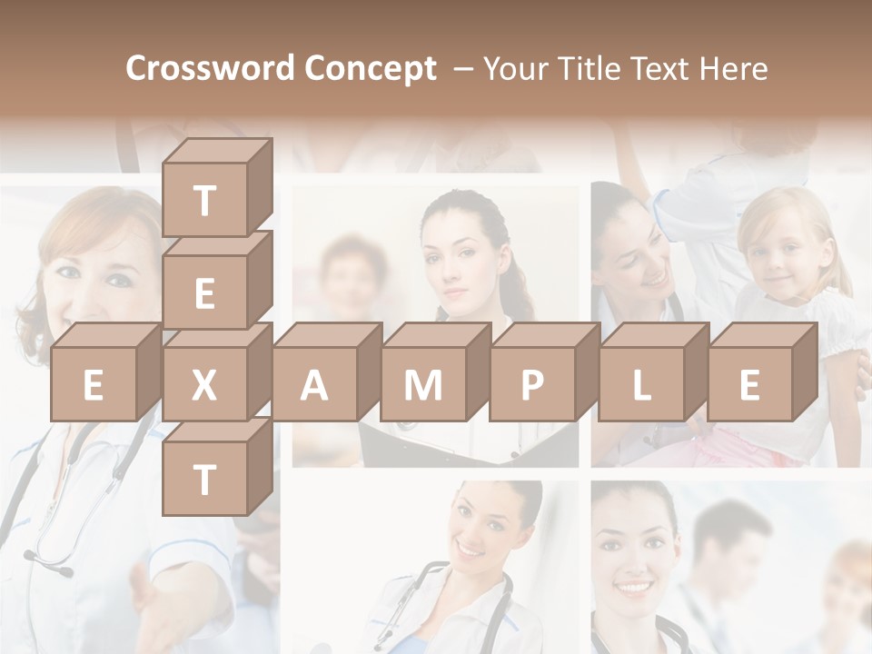 Consultant Service Smiling PowerPoint Template