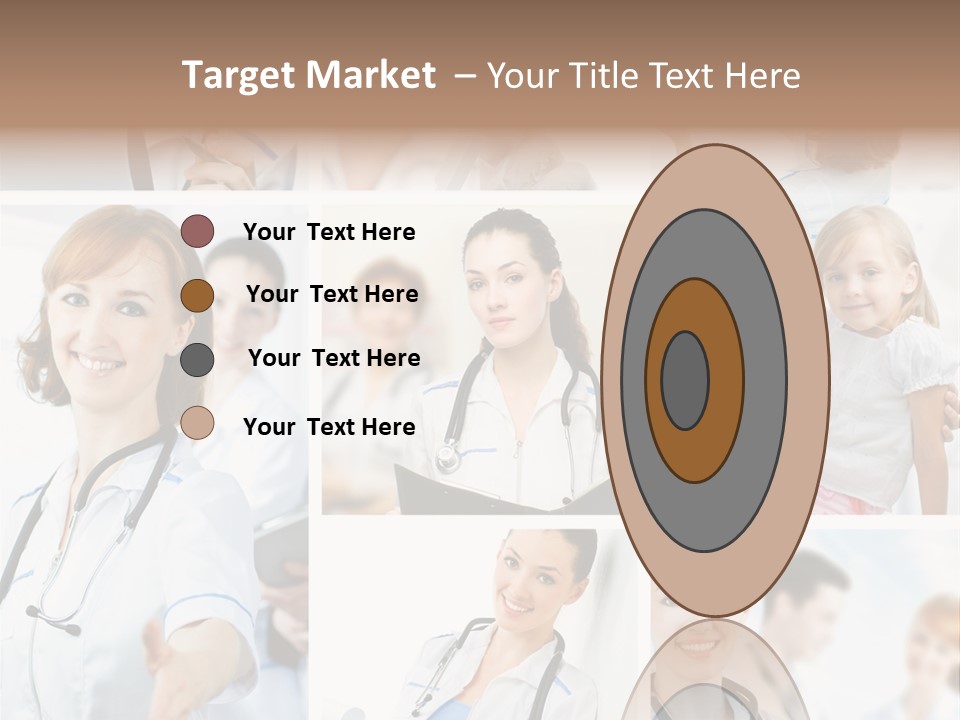 Consultant Service Smiling PowerPoint Template