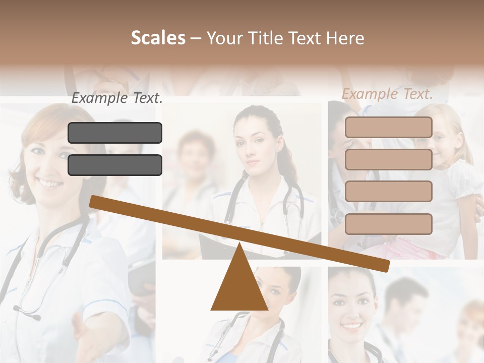 Consultant Service Smiling PowerPoint Template
