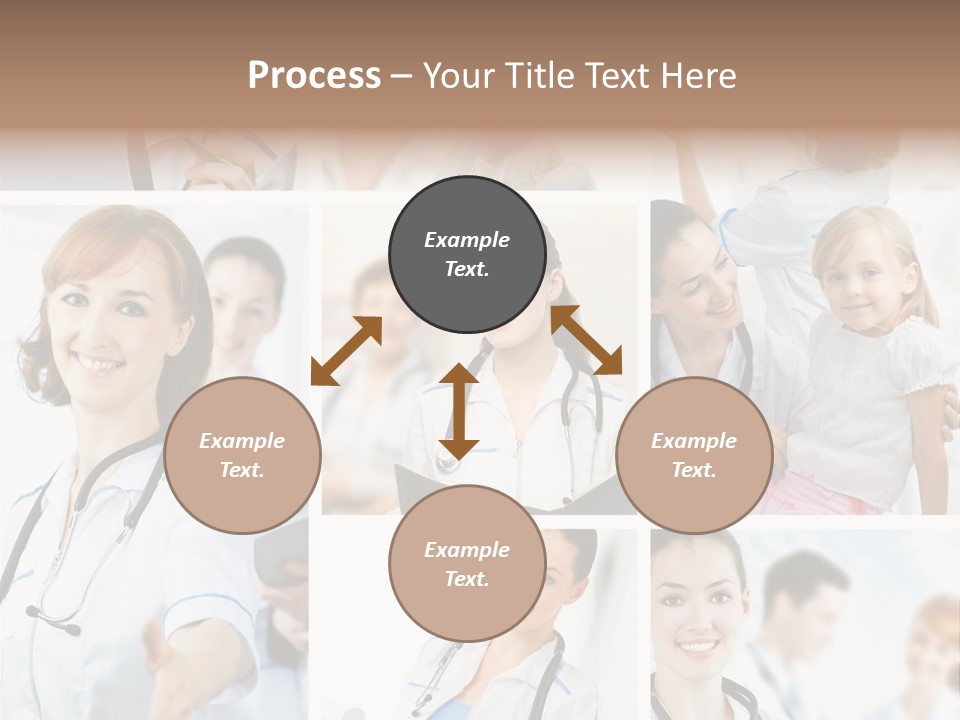 Consultant Service Smiling PowerPoint Template