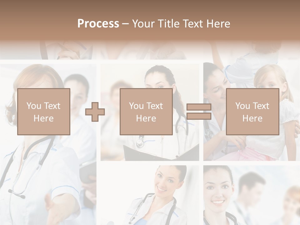 Consultant Service Smiling PowerPoint Template