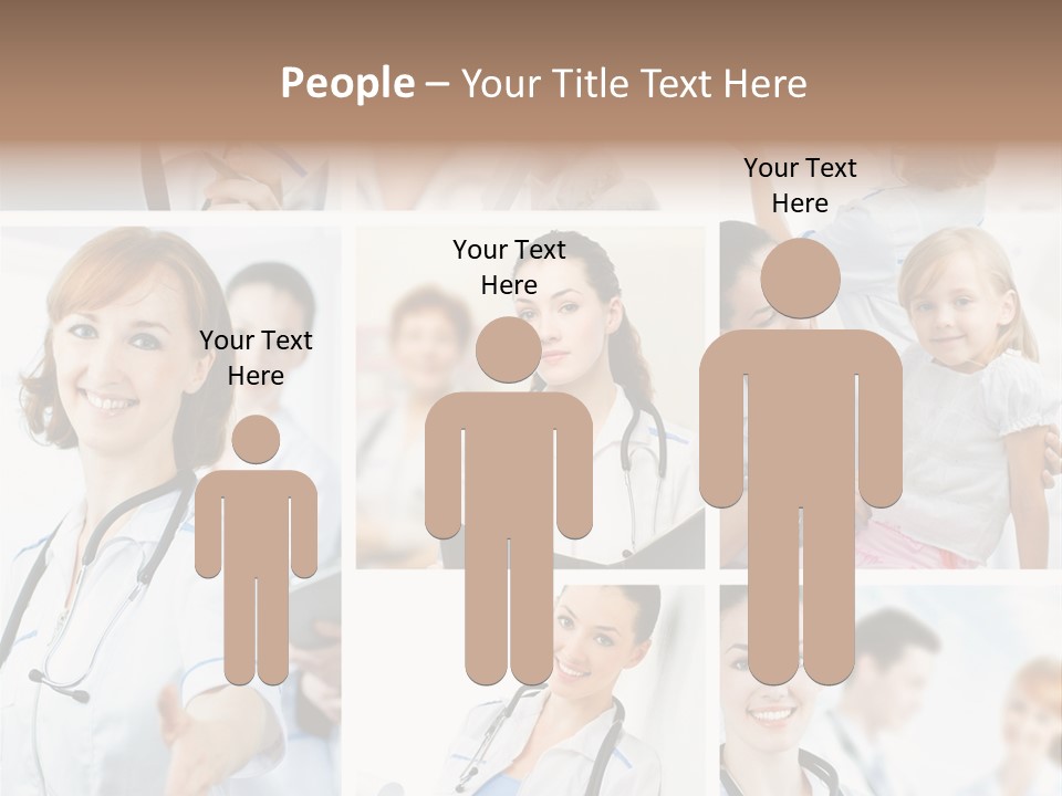Consultant Service Smiling PowerPoint Template
