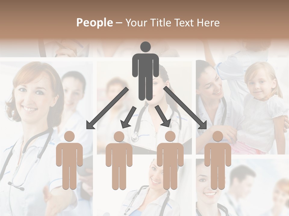 Consultant Service Smiling PowerPoint Template
