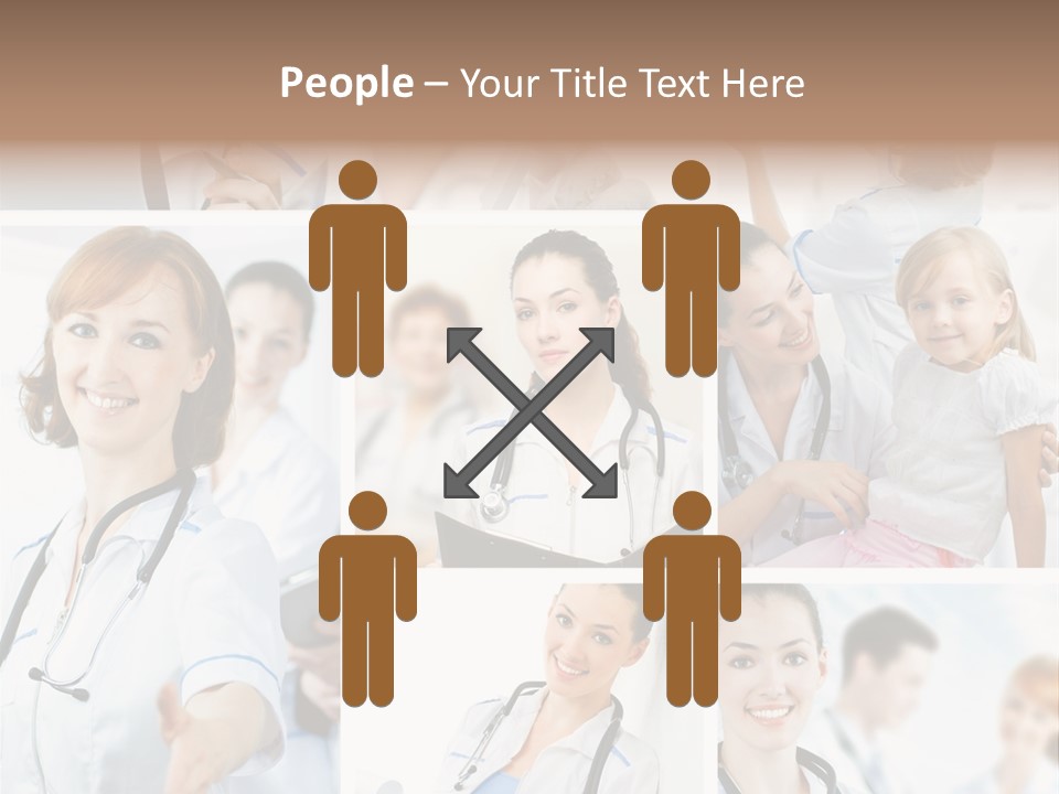 Consultant Service Smiling PowerPoint Template
