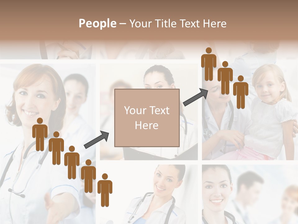 Consultant Service Smiling PowerPoint Template