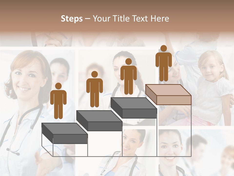 Consultant Service Smiling PowerPoint Template
