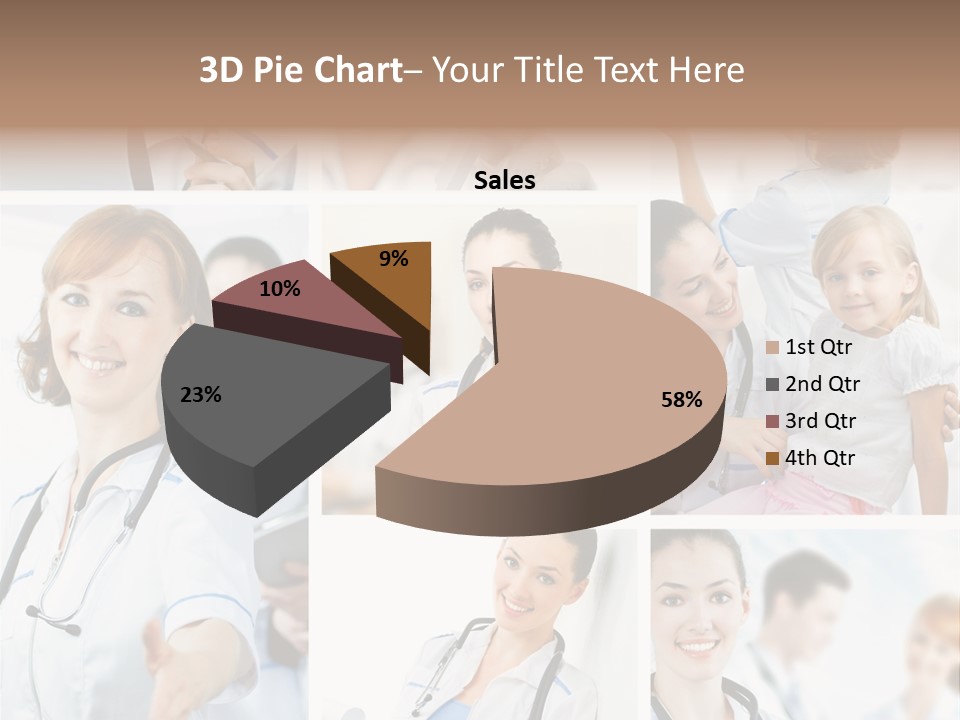Consultant Service Smiling PowerPoint Template