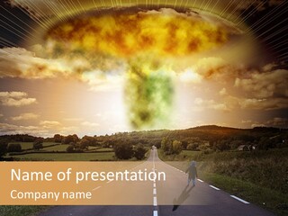 Atomica Bomba PowerPoint Template