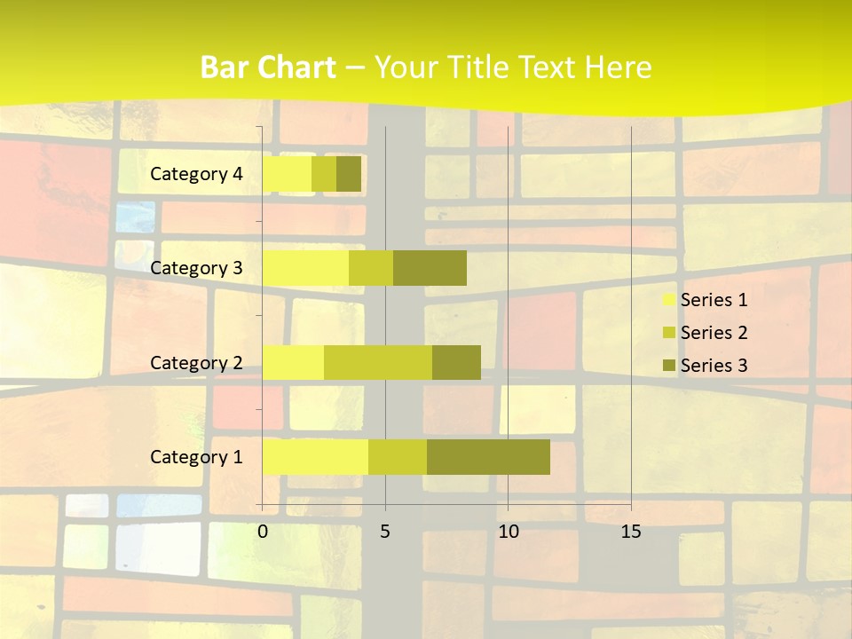 Church Stained Glass Patterns PowerPoint Template