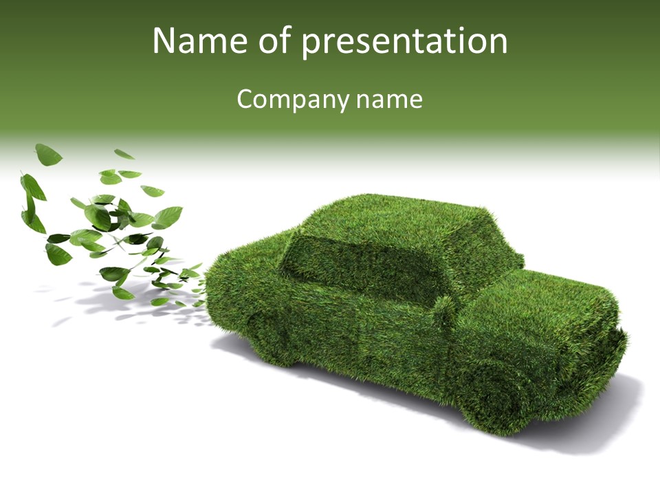 Eco Driving PowerPoint Template