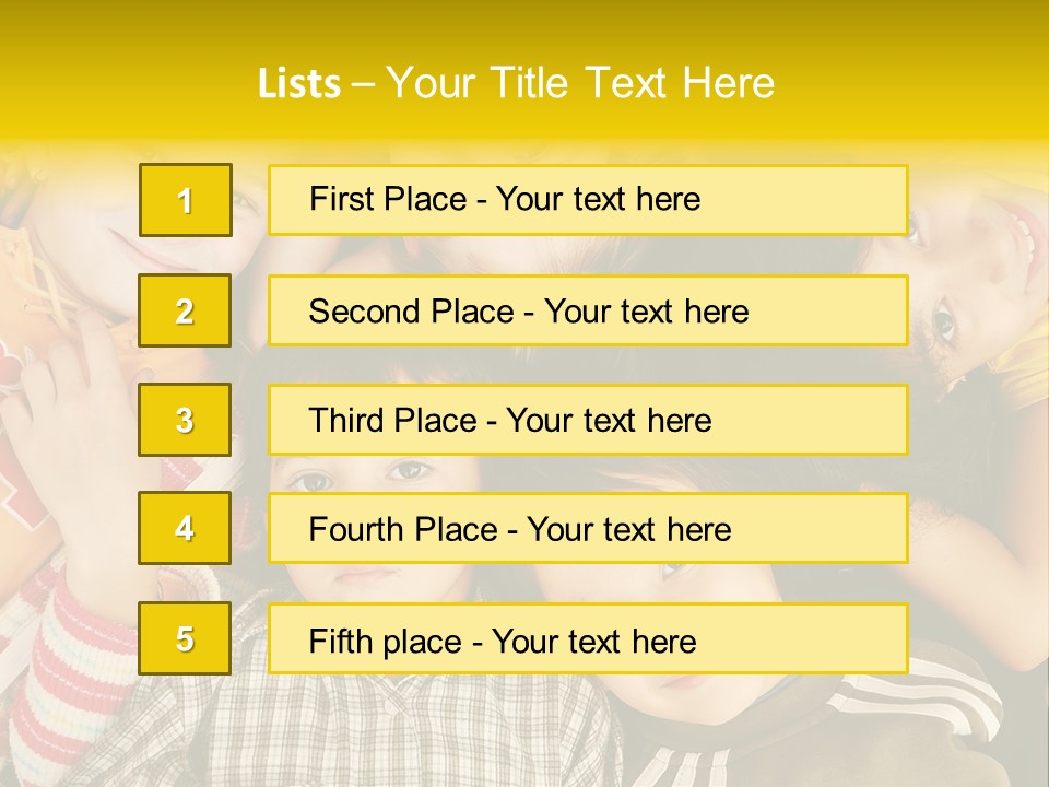 Prawa Dziecka PowerPoint Template