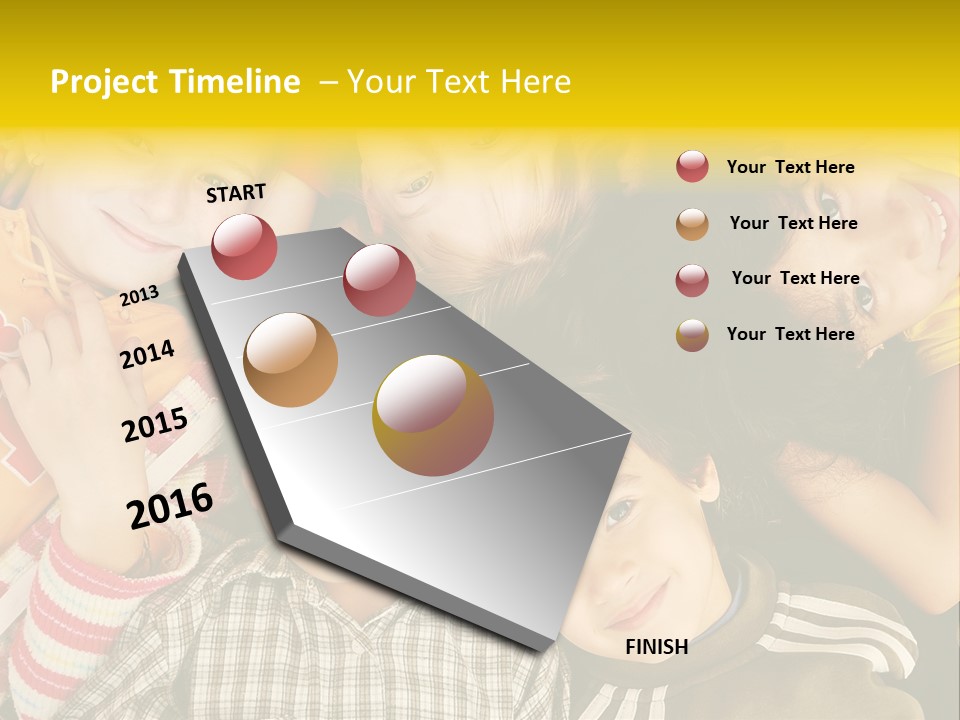 Prawa Dziecka PowerPoint Template