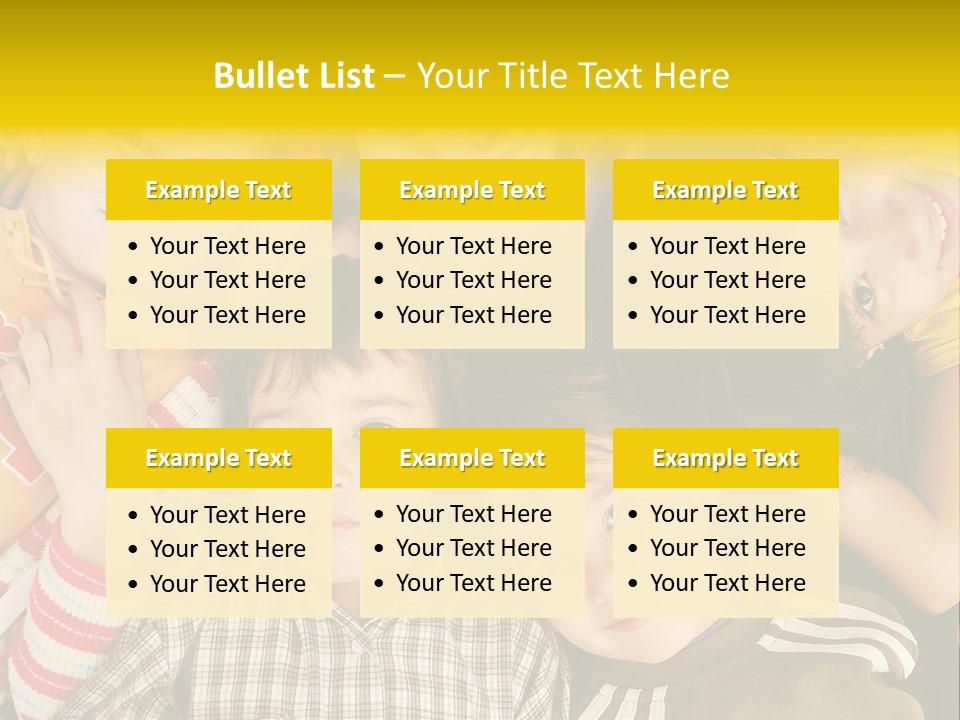 Prawa Dziecka PowerPoint Template