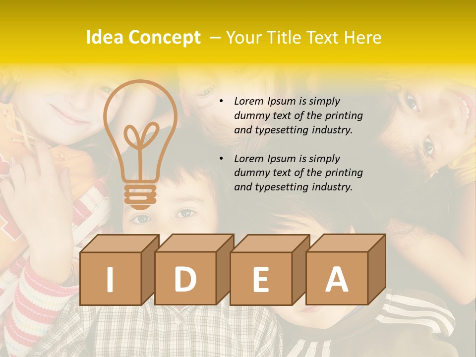 Prawa Dziecka PowerPoint Template