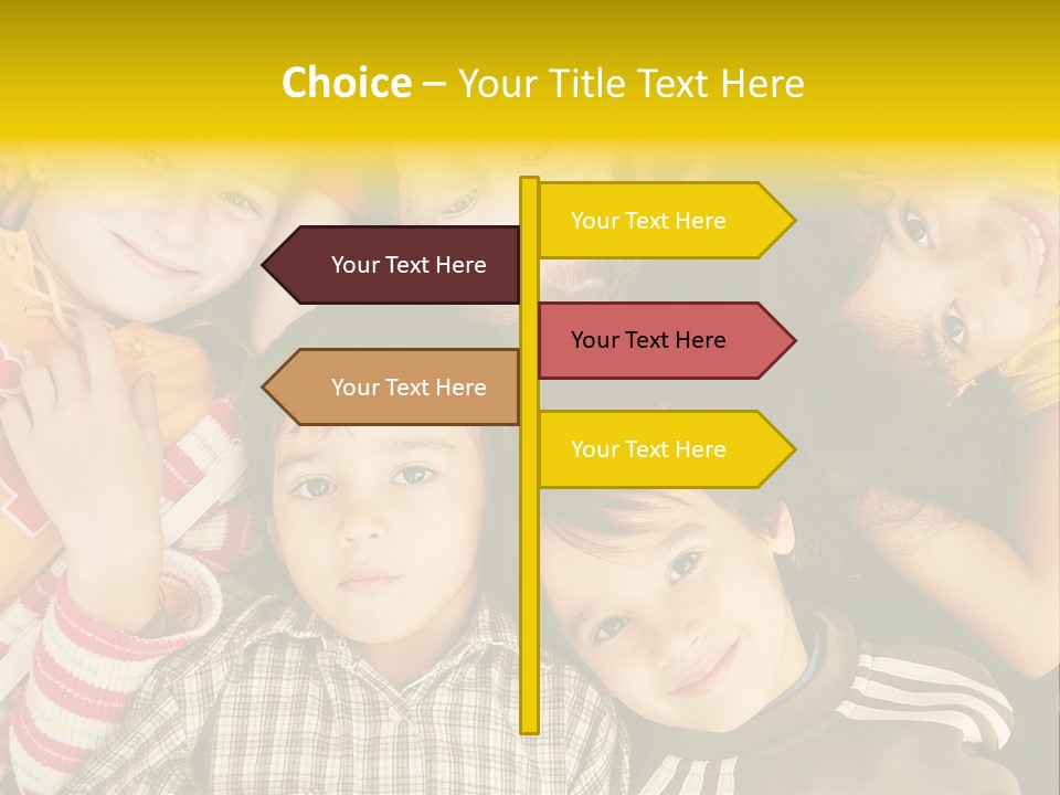 Prawa Dziecka PowerPoint Template