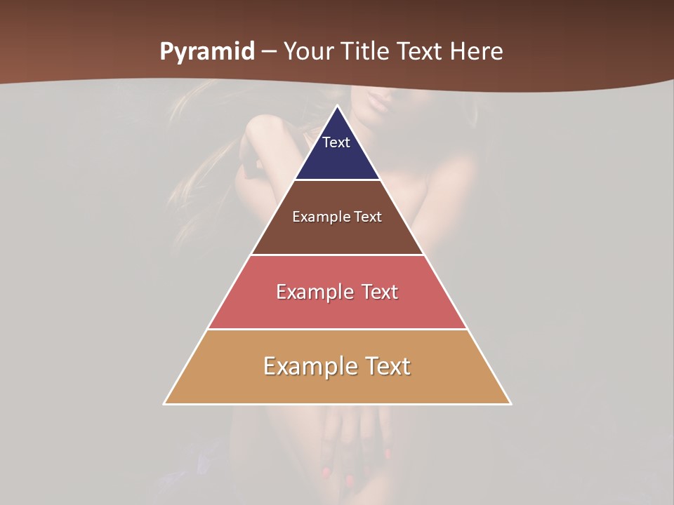 Red Hair Mermaid PowerPoint Template