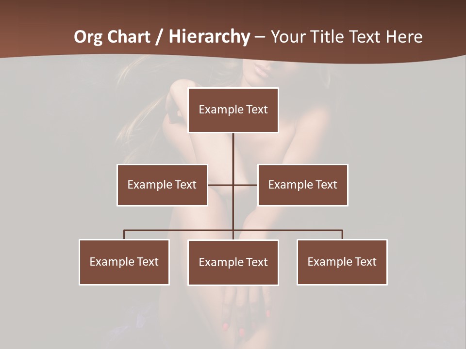 Red Hair Mermaid PowerPoint Template