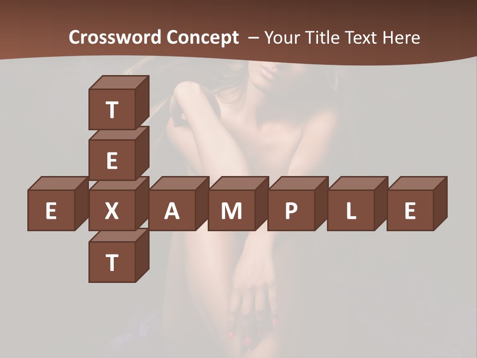 Red Hair Mermaid PowerPoint Template