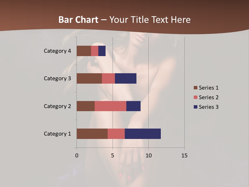 Red Hair Mermaid PowerPoint Template