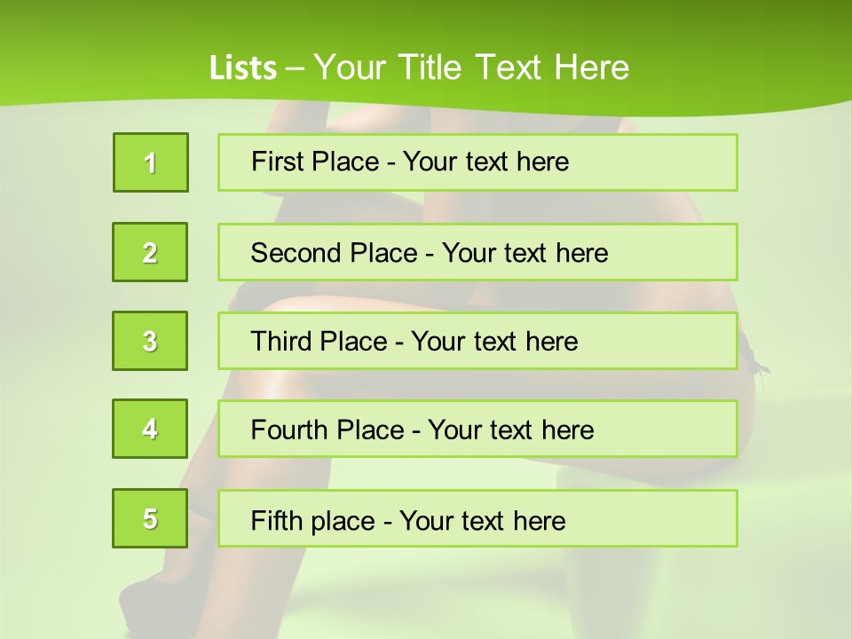 Camping Wörthersee PowerPoint Template