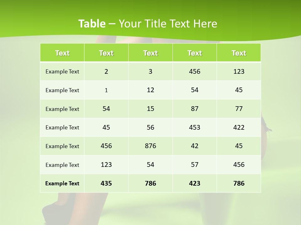Camping Wörthersee PowerPoint Template