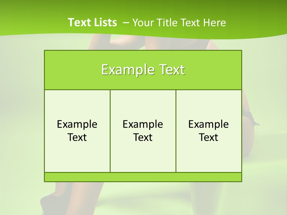Camping Wörthersee PowerPoint Template