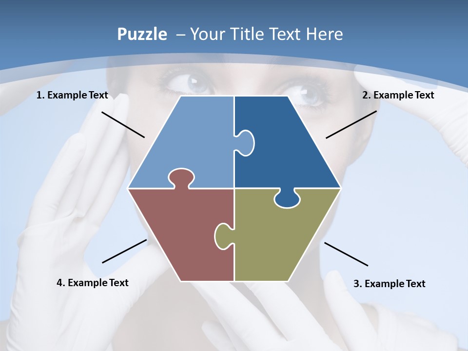Skincare Injecting Syringe PowerPoint Template