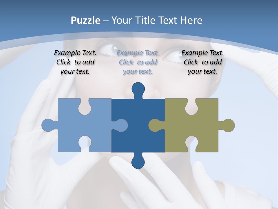 Skincare Injecting Syringe PowerPoint Template